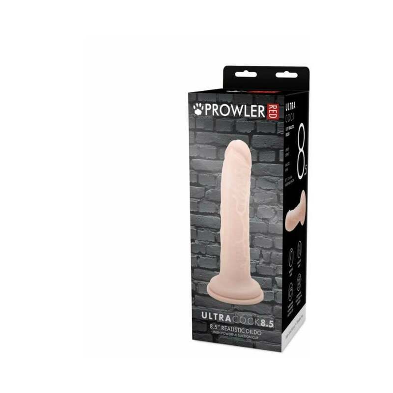 Prowler RED Ultra Cock 8.5 in. Realistic Dildo Vanilla